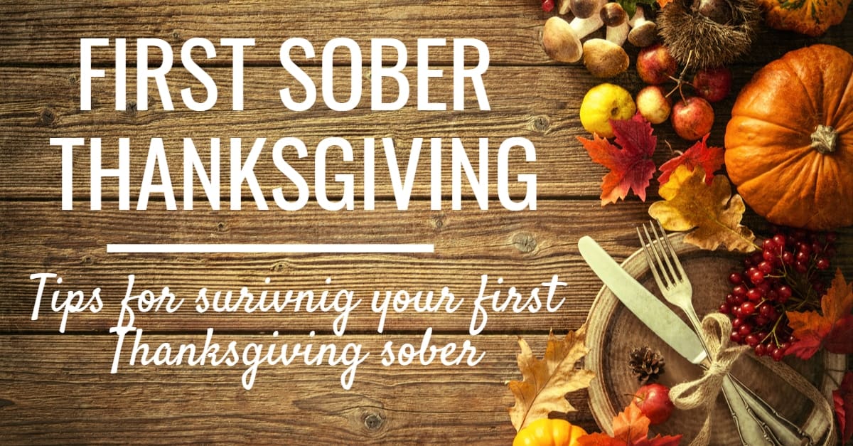 First sober Thanksgiving