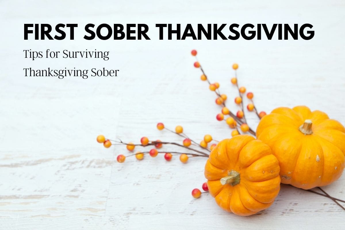 First sober Thanksgiving