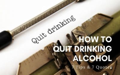How to Quit Drinking Alcohol