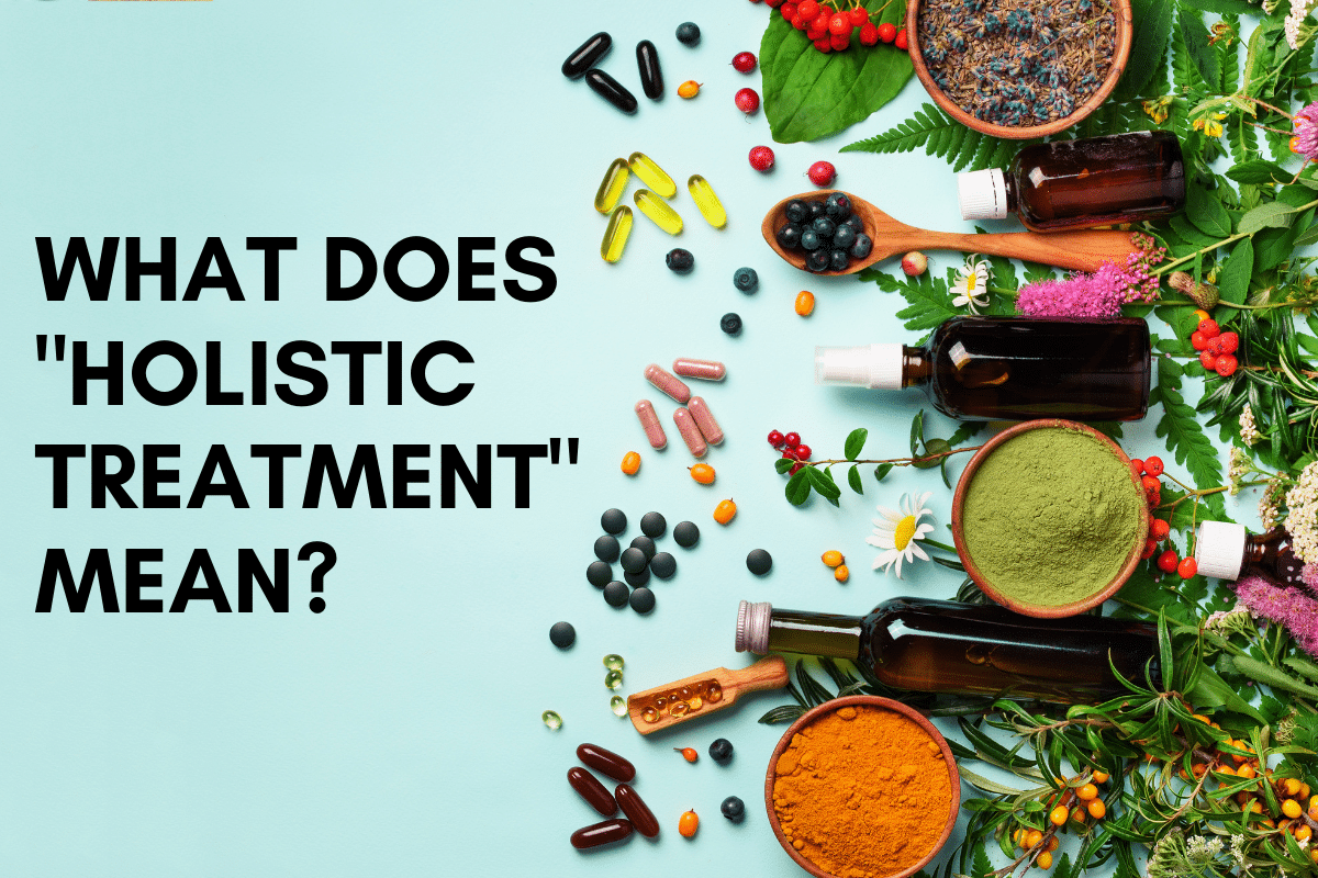What does holistic treatment mean